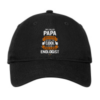 Papa Because To Be Called Enologist Adjustable Cap | Artistshot