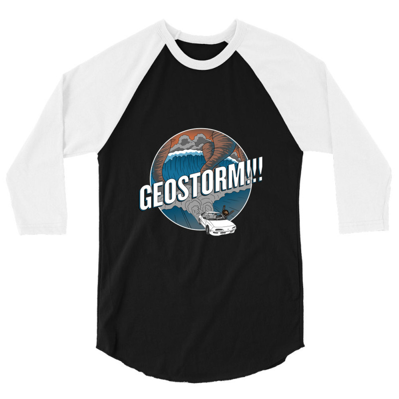 Geostorm 3/4 Sleeve Shirt | Artistshot