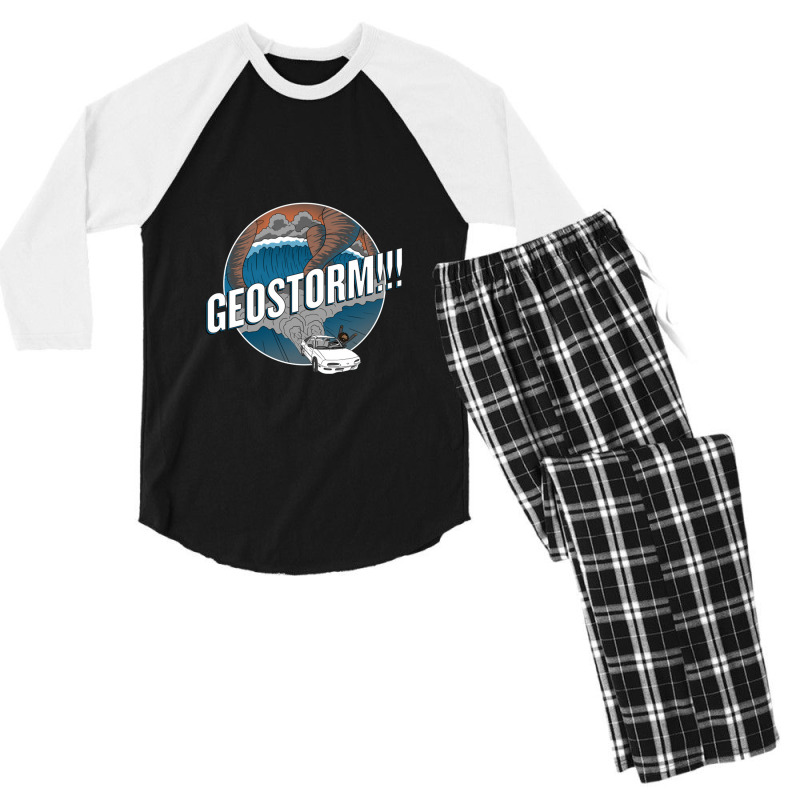 Geostorm Men's 3/4 Sleeve Pajama Set | Artistshot