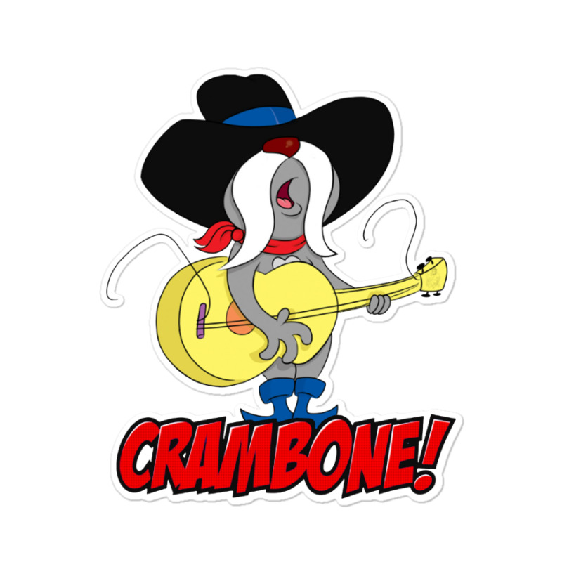 Funny Uncle Pecos Crambone Sticker | Artistshot