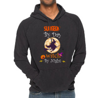 Halloween Surgeon Gift T  Shirt Surgeon By Day Witch By Night, Surgeon Vintage Hoodie | Artistshot