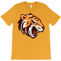 Tiger Vector T-shirt | Artistshot