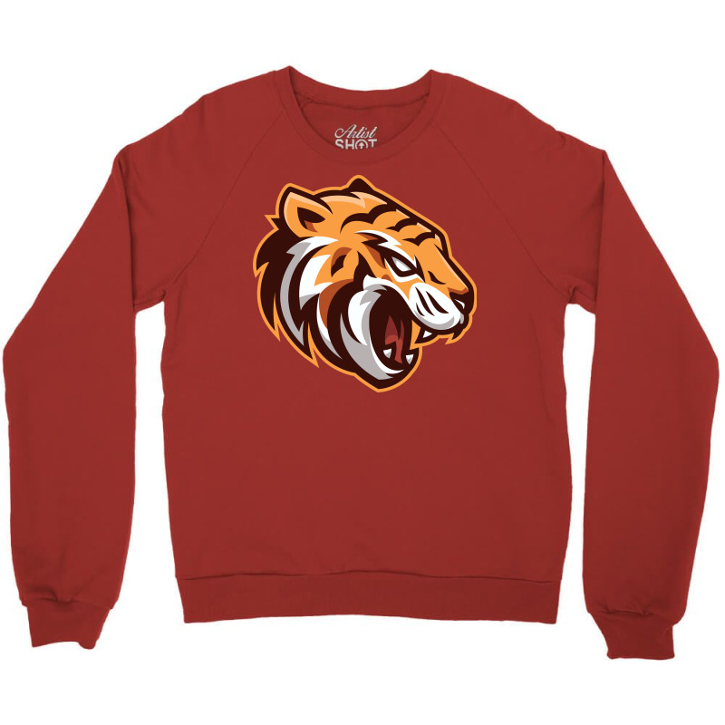 Tiger Vector Crewneck Sweatshirt | Artistshot