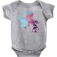 Geometric Wave Collage Baby Bodysuit | Artistshot