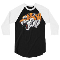 The Tiger 3/4 Sleeve Shirt | Artistshot