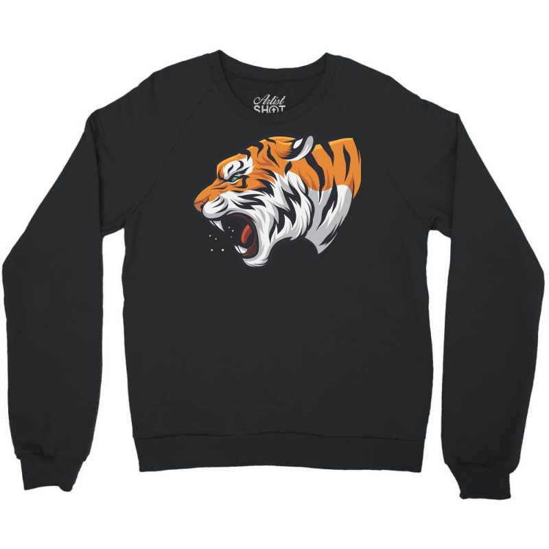 The Tiger Crewneck Sweatshirt | Artistshot