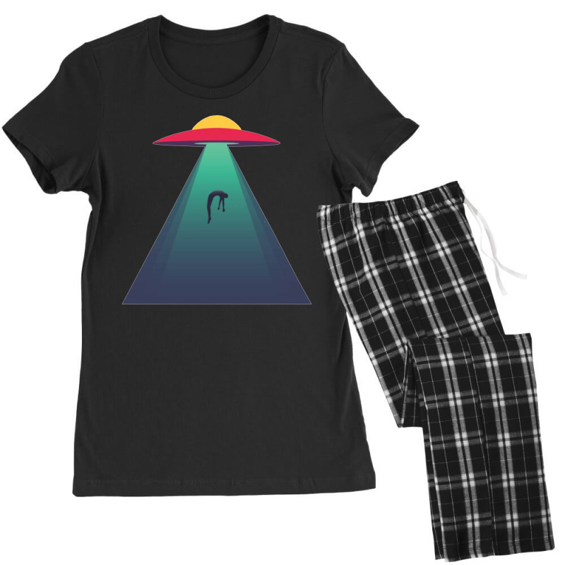 Abduct Me Please Ufo Women's Pajamas Set by hillarybernard | Artistshot