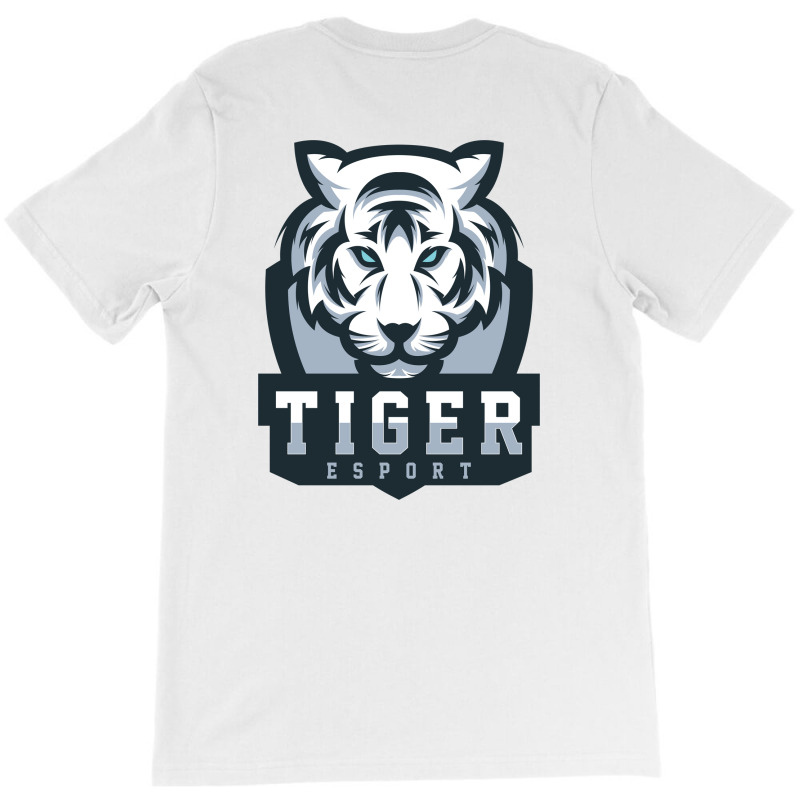 Tiger White Vector T-shirt | Artistshot