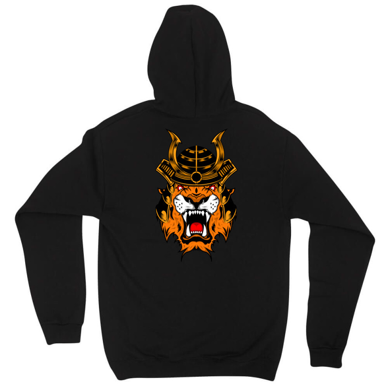 Samurai Tiger Vector Unisex Hoodie | Artistshot