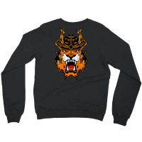 Samurai Tiger Vector Crewneck Sweatshirt | Artistshot