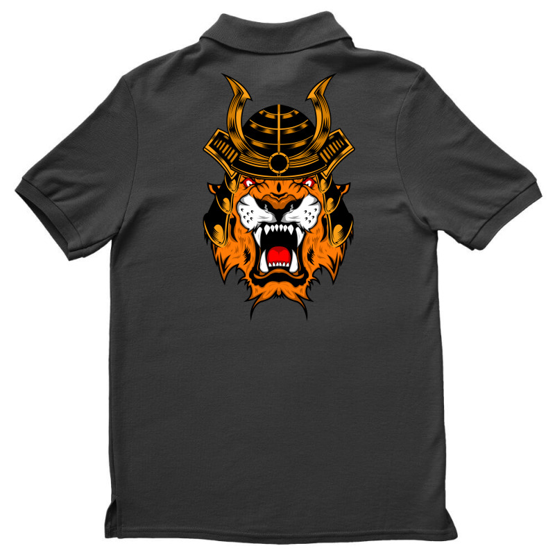 Samurai Tiger Vector Men's Polo Shirt | Artistshot