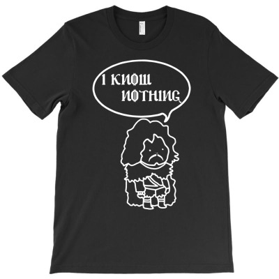 I Know Nothing T-shirt Designed By Wahyu Chaniago
