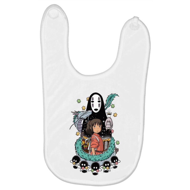 Best Studio Anime Movie Baby Bibs by hillarybernard | Artistshot