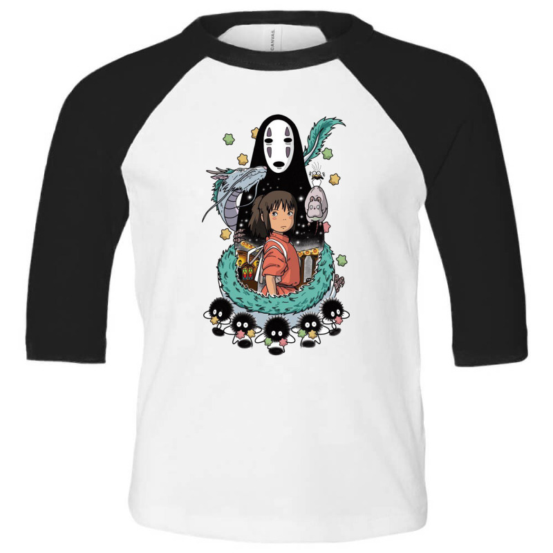 Best Studio Anime Movie Toddler 3/4 Sleeve Tee by hillarybernard | Artistshot