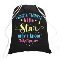 Twinkle Twinkle Little Star Gender Reveal Party Baby Shower Drawstring Bags | Artistshot