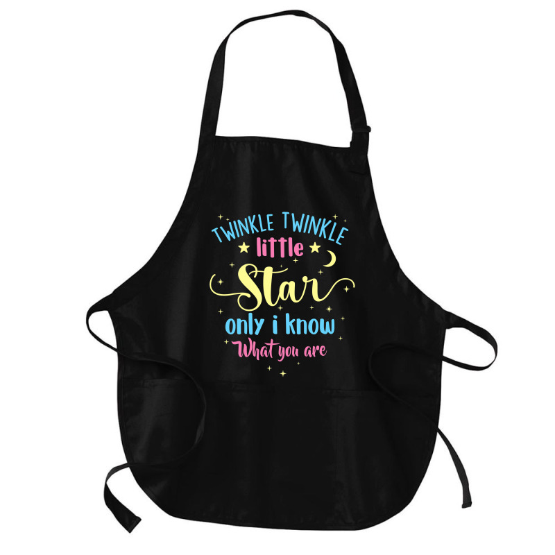 Twinkle Twinkle Little Star Gender Reveal Party Baby Shower Medium-length Apron | Artistshot