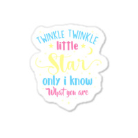 Twinkle Twinkle Little Star Gender Reveal Party Baby Shower Sticker | Artistshot