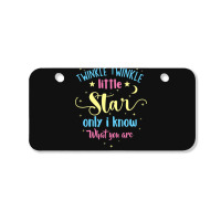 Twinkle Twinkle Little Star Gender Reveal Party Baby Shower Bicycle License Plate | Artistshot