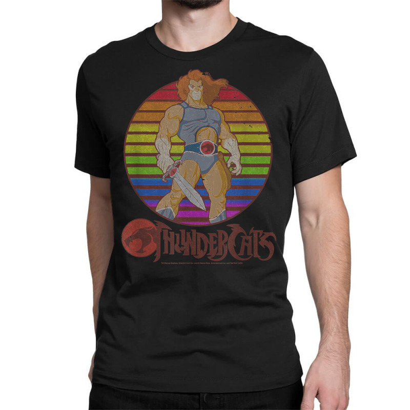 Thundercats Lion O Rainbow Sunset Poster T Shirt Classic T-shirt by toroooo | Artistshot