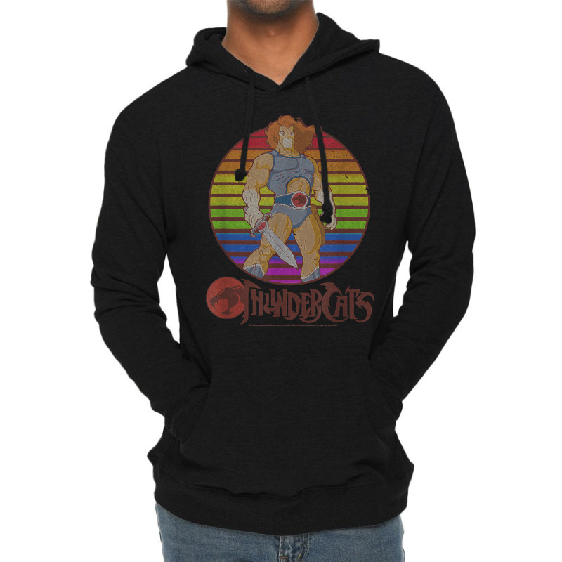 Thundercats Lion O Rainbow Sunset Poster T Shirt Lightweight Hoodie by toroooo | Artistshot