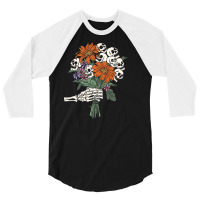 Halloween T  Shirt Flowers For You T  Shirt 3/4 Sleeve Shirt | Artistshot