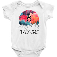 Taurus Zodiac Sign Baby Bodysuit | Artistshot