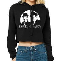 Cartoon Character Another Fine Mess Men Women Cropped Hoodie | Artistshot