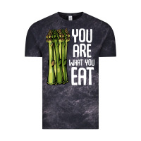 Cloud Black asparagus t  shirt asparagus   you are what you eat   vegetable vegan Vintage T-Shirt - phminh22