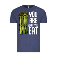 Vintage Denim asparagus t  shirt asparagus   you are what you eat   vegetable vegan Vintage T-Shirt - phminh22
