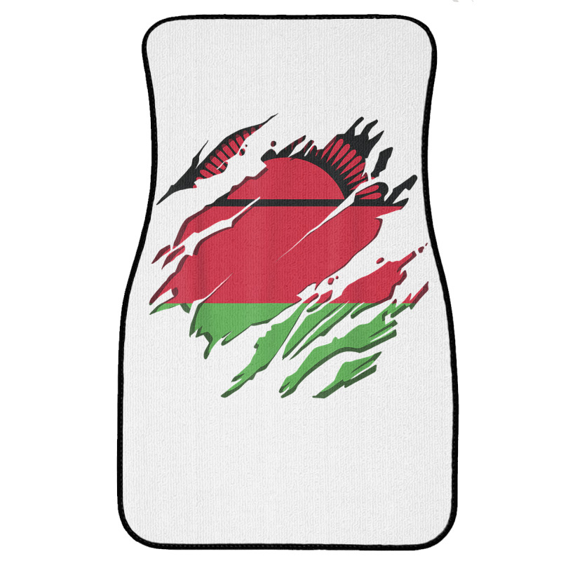 Flag Identity Pride Heritage Malawi T Shirt Front Car Mat | Artistshot