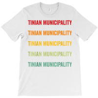 Tinian Municipality County, Northern Mariana Islands, Rainbo T Shirt T-shirt | Artistshot