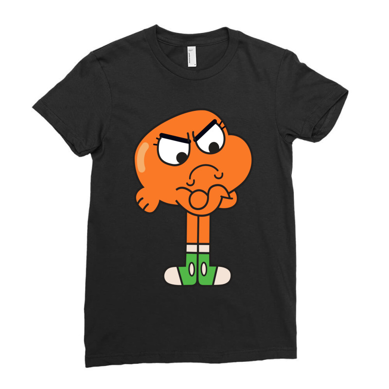 Mask The Amazing World Of Gumball Cute My Favorite People Ladies Fitted T-Shirt by ArtistElisa | Artistshot