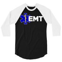 Ems Emt Emergency Medical Services First Responders Hoodie 3/4 Sleeve Shirt | Artistshot