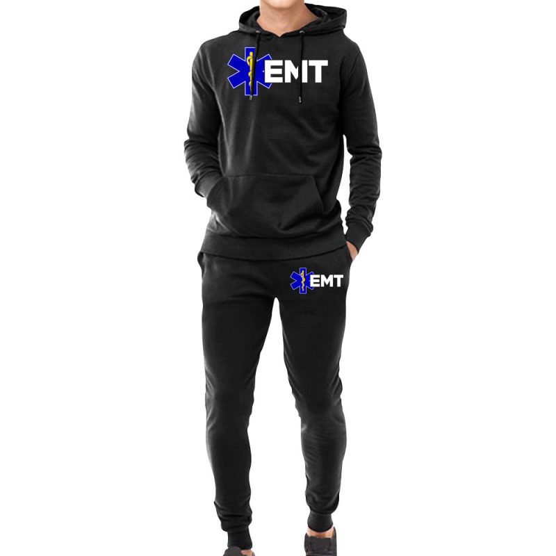 Ems Emt Emergency Medical Services First Responders Hoodie Hoodie & Jogger Set | Artistshot