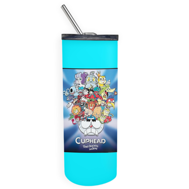 Boss Rush Print Skinny Tumbler | Artistshot