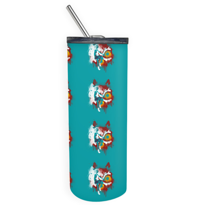 Mononoke Graffiti Skinny Tumbler by Fearcheck | Artistshot