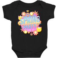 Spring Party Flower And Plants Baby Bodysuit | Artistshot