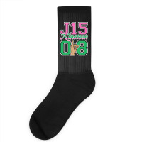 J15 Nineteen 08 Founder's Day Aka Women Hand Sign Sweatshirt Socks | Artistshot