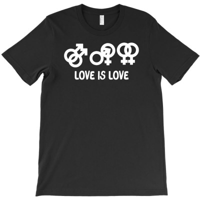 Love Is Love T-shirt Designed By Wahyu Chaniago
