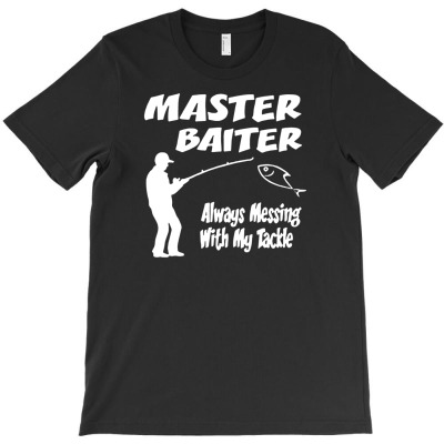 Master Baiter Funny Fishing T-shirt Designed By Wahyu Chaniago
