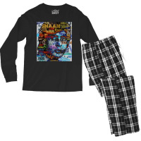 Vintage Photograp English Vinglish Gifts Men Men's Long Sleeve Pajama Set | Artistshot