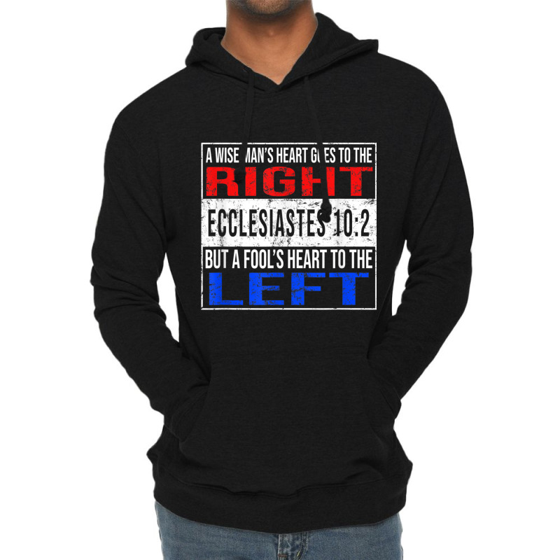 Funny Christian Ecclesiastes 102 Conservative Bible Day Gifts Lightweight Hoodie by Aria-Proctor | Artistshot