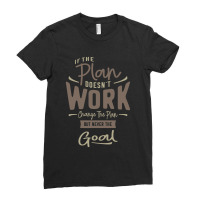 Goals - Motivational Quotes Ladies Fitted T-shirt | Artistshot