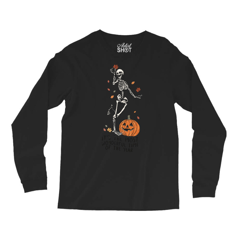 Halloween T  Shirt It's The Most Wonderful Time Of The Year T  Shirt Long Sleeve Shirts by oweber478 | Artistshot