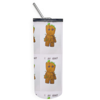 Groot Add Your Name Skinny Tumbler | Artistshot