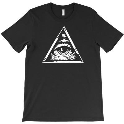 The Eye Of God Illuminate T-shirt Designed By Wahyu Chaniago