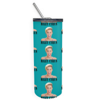 Miley Cyrus 3 Vector 8 Skinny Tumbler | Artistshot