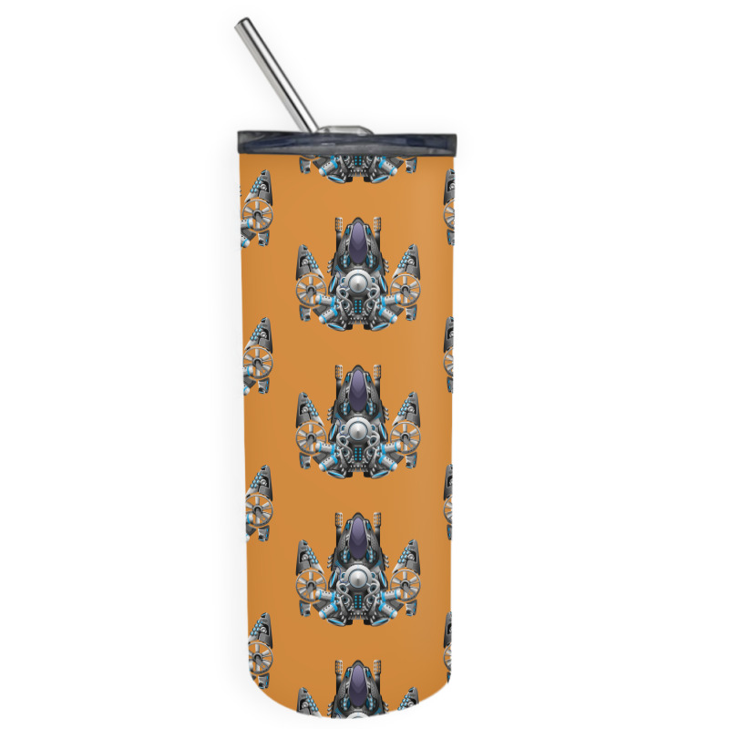 Space Machine Skinny Tumbler | Artistshot