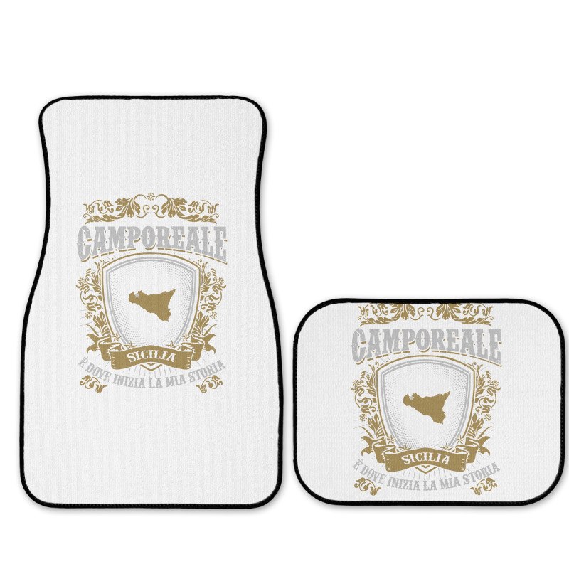 Camporeale Sicilia E Dove Inizia La Mia Storia Shirt Full Set Car Mats | Artistshot