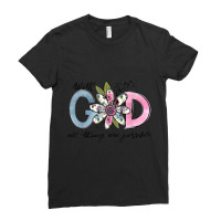 God All Things Are Possible Flower Lover Christian Believer Men Women Ladies Fitted T-shirt | Artistshot